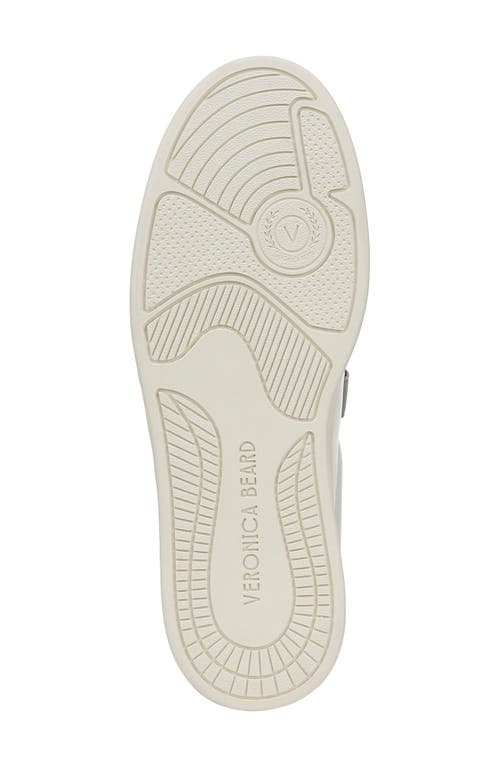 Veronica Beard Reagan Leather Mule Sneakers In Lily/sage