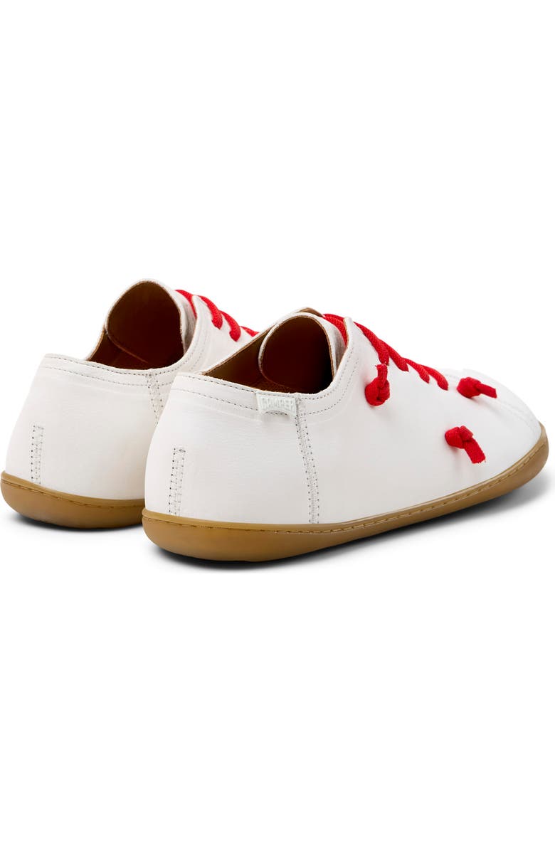 Camper Twins Mismatched Leather Sneaker, Alternate, color, White Natural