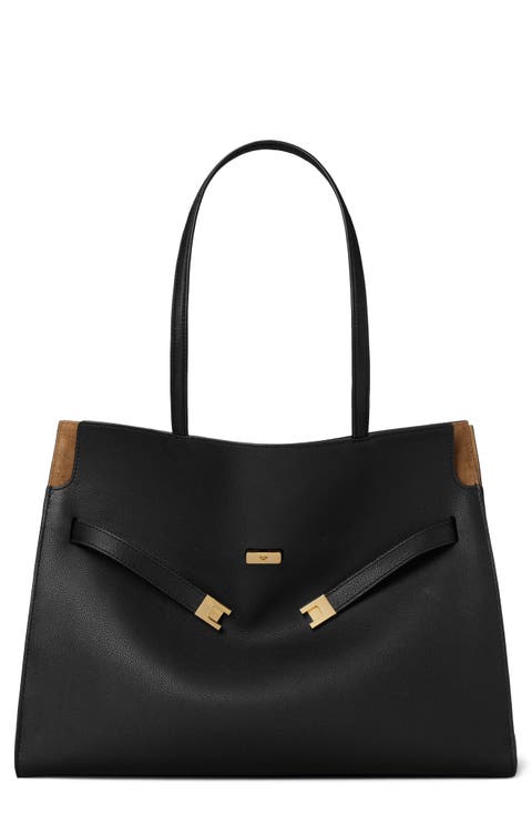 Lee Radziwill Leather Tote