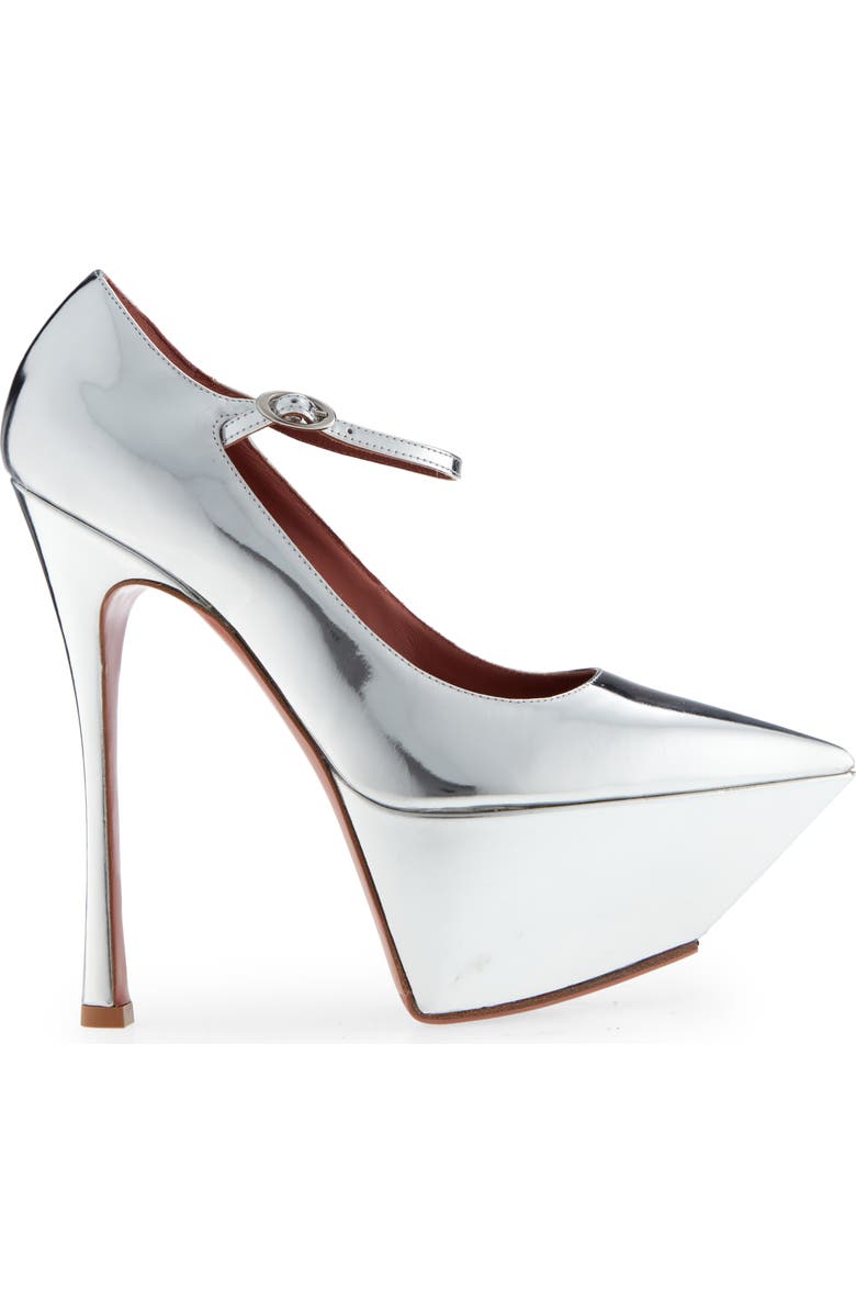 Amina Muaddi Yigit Pointed Toe Platform Pump, Alternate, color,