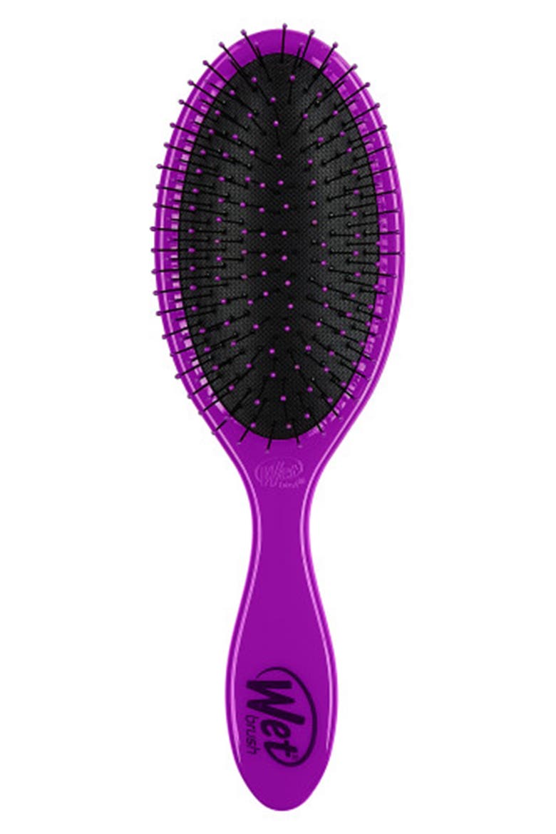 Detangler Hairbrush, Main, color, PURPLE
