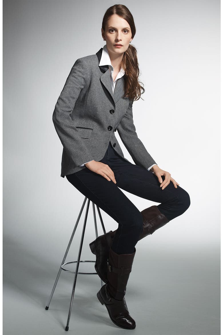 Riding Jacket, Alternate, color, SILVERMIX