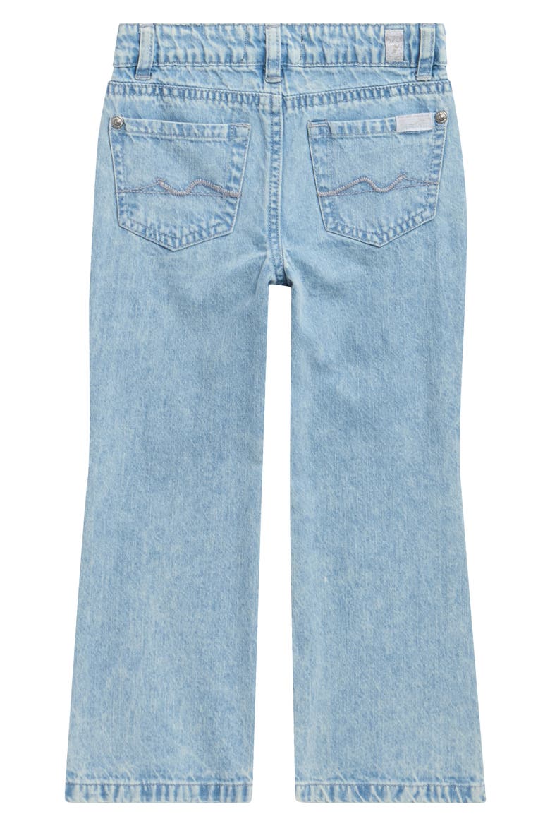 Kids' 2-Piece Flare Leg Denim Set, Alternate, color, LIGHT VINTAGE