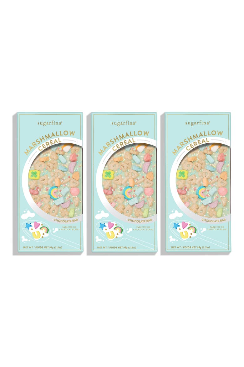 3-Pack Marshmallow Cereal Chocolate Bars, Main, color, BLUE