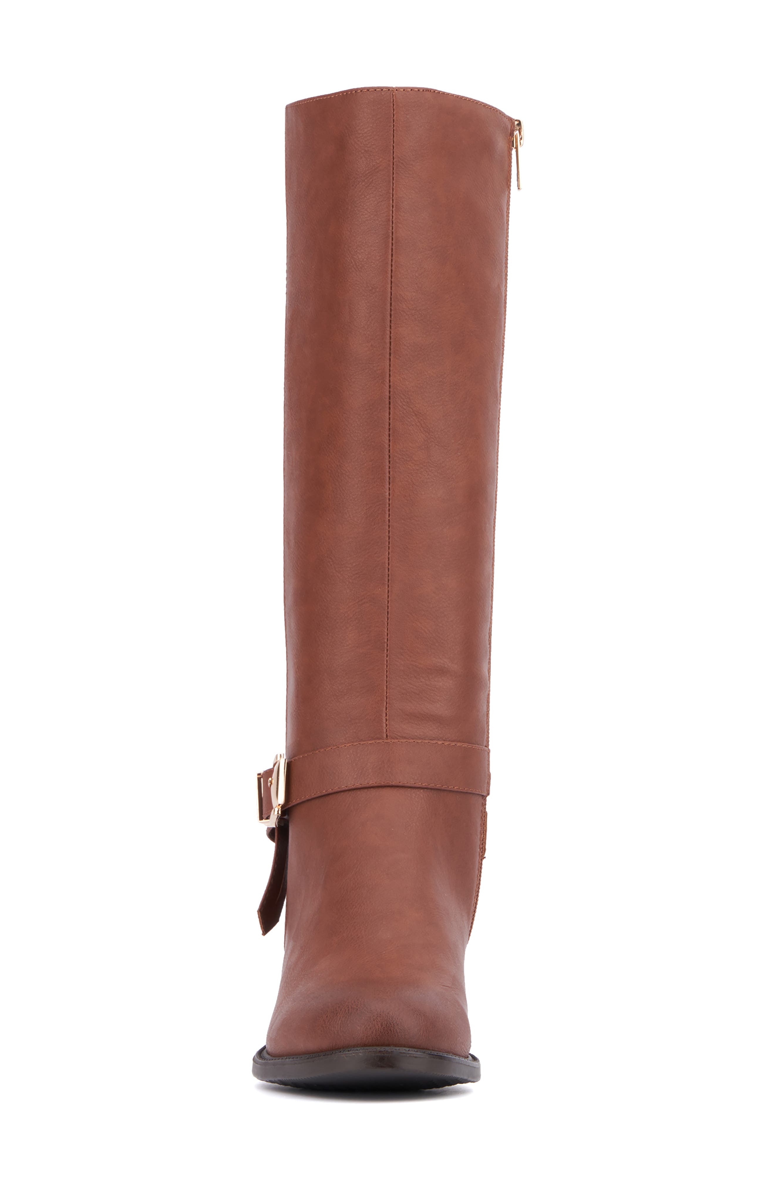 NEW YORK AND COMPANY Eleanor Boot, Alternate, color, Cognac