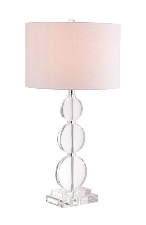 Paisley 29.5" Crystal LED Table Lamp, Clear