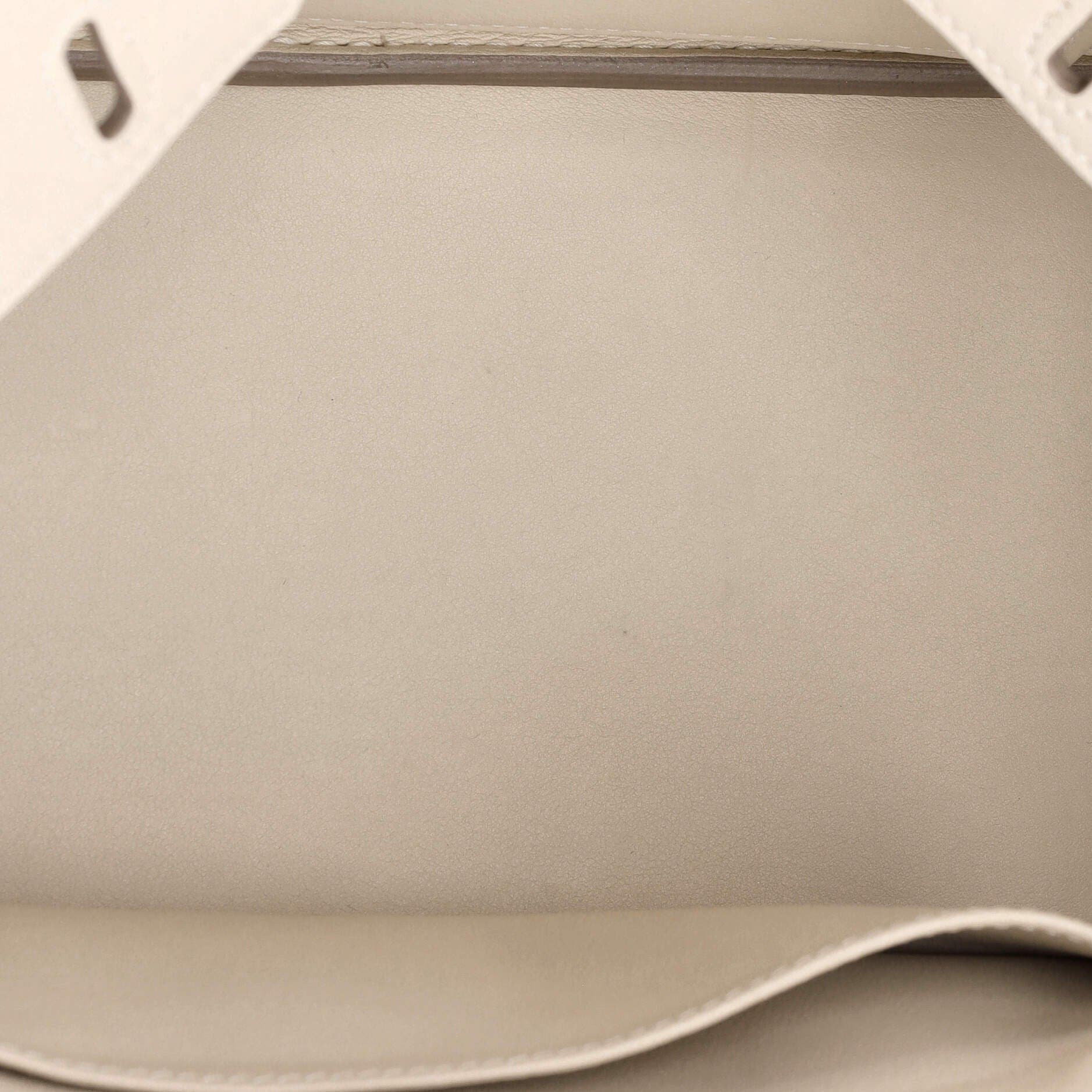 Pre-Owned Hermes Birkin Handbag Light Swift with Gold Hardware 25, Alternate, color, Beton