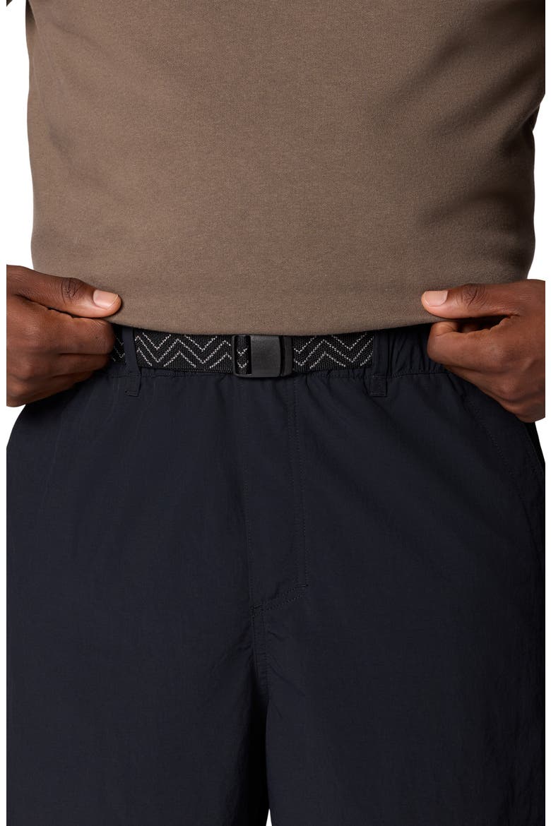 Stryder Belted Shorts, Alternate, color, BLACK