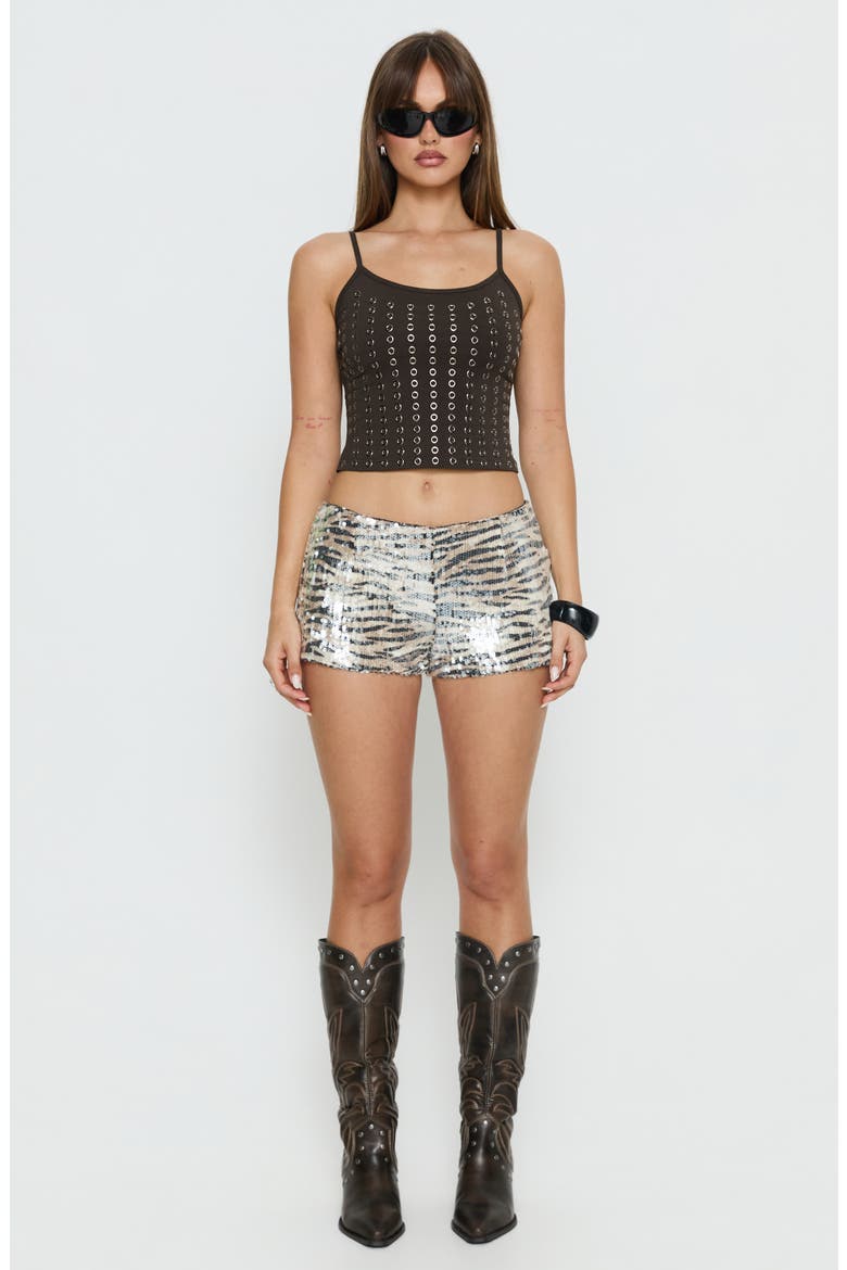 Fight These Feelings Sequin Shorts, Alternate, color, SEQUIN MULTI
