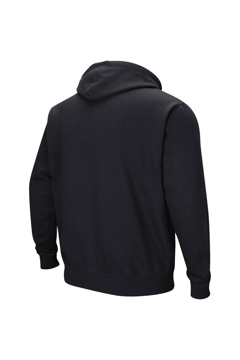 Men's Colosseum Black Northwestern Wildcats Double Arch Pullover Hoodie, Alternate, color, Black