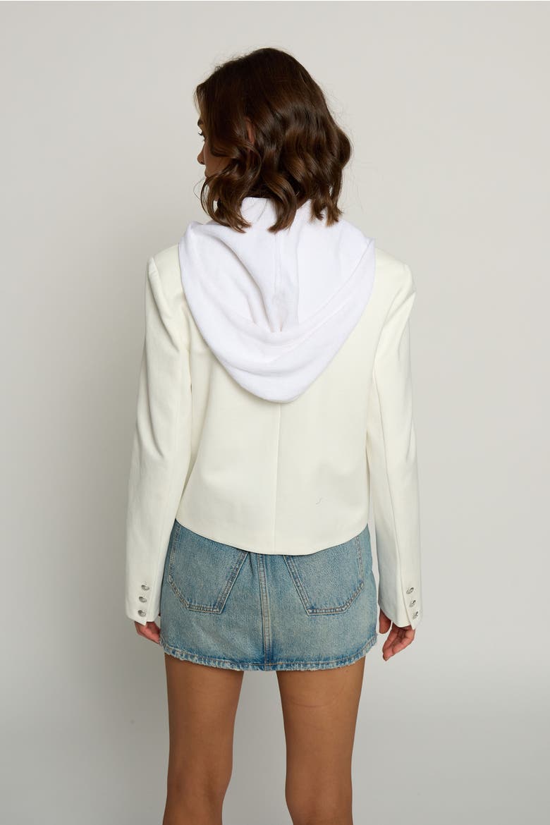 Women's Ponte Suiting Blazer, Alternate, color, White
