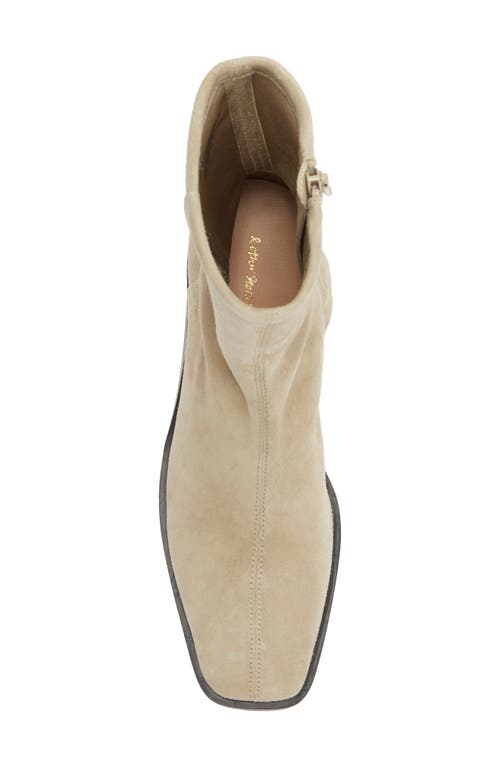 & Other Stories Paulina Square Toe Boot In Neutral