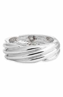 Nordstrom Twisted Cuff Stretch Bracelet