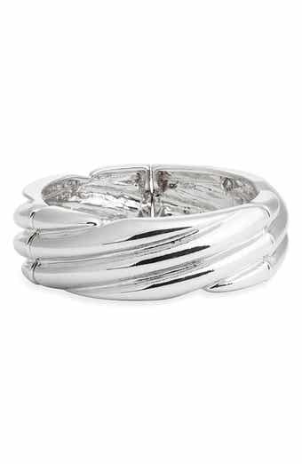 Twisted Cuff Stretch Bracelet