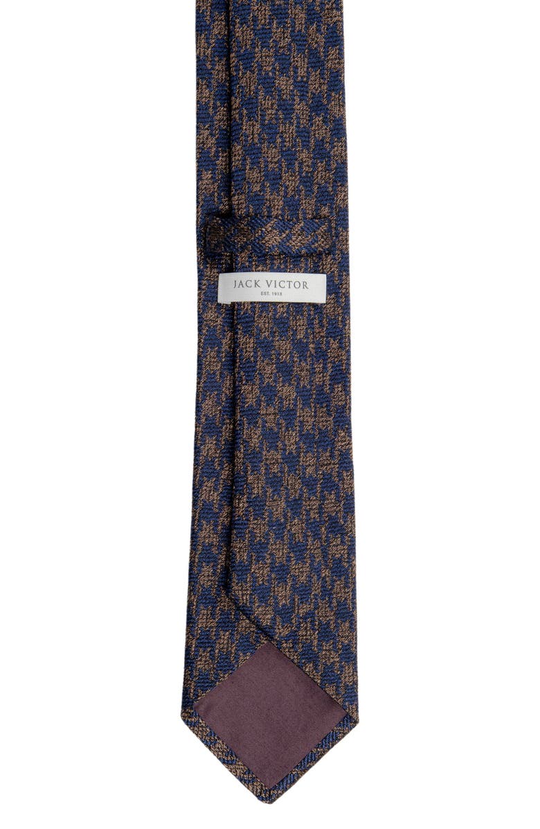 Jack Victor Noble Houndstooth Tie, Alternate, color, 
