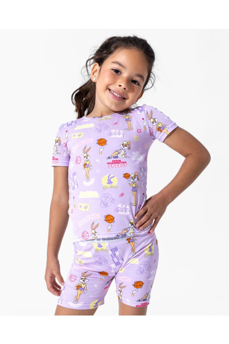 Lola Bunny Kids 2-Piece Short Sleeve & Shorts Pajama Set, Alternate, color, Lola Bunny