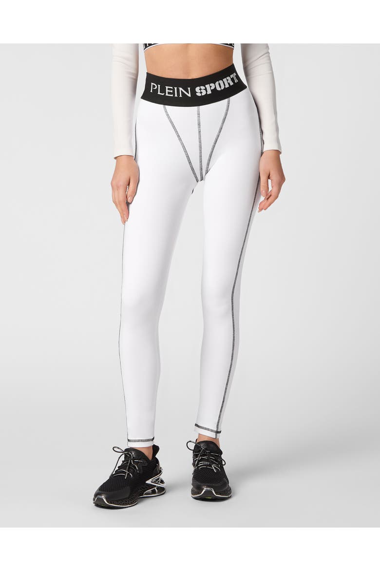 Sport Leggings Women, Main, color, white