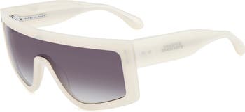 99mm Gradient Flat Top Sunglasses
