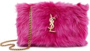 Saint Laurent KATE SML REV FUR SHLDR
