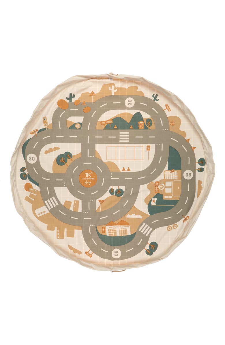 Toddlekind 2-in-1 Baby Playmat & Storage Bag, Main, color, 