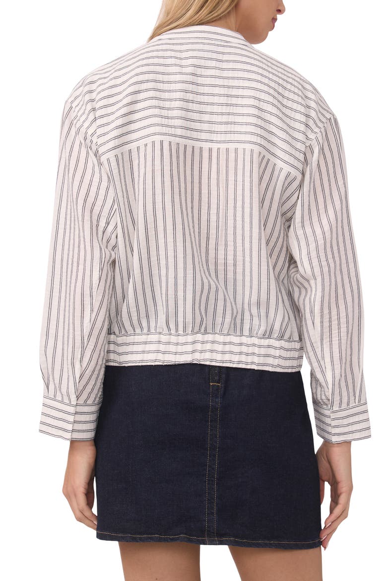 Crop Bomber Jacket, Alternate, color, ULTRA WHITE
