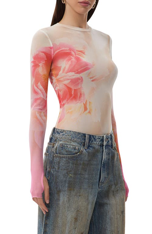 AFRM AFRM KAYLEE LONG SLEEVE MESH TOP 