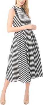Ted Baker Demeter Sleeveless Gingham Midi Dress