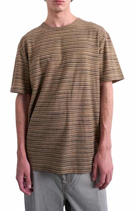 Topman Oversize Stripe Cotton T-Shirt