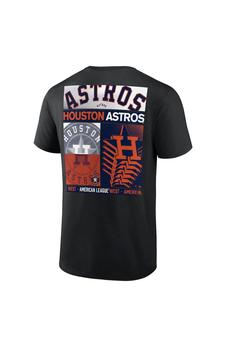 FANATICS Men's Profile  Black Houston Astros Big & Tall Two-Sided Graphic T-Shirt, Alternate, color, Black