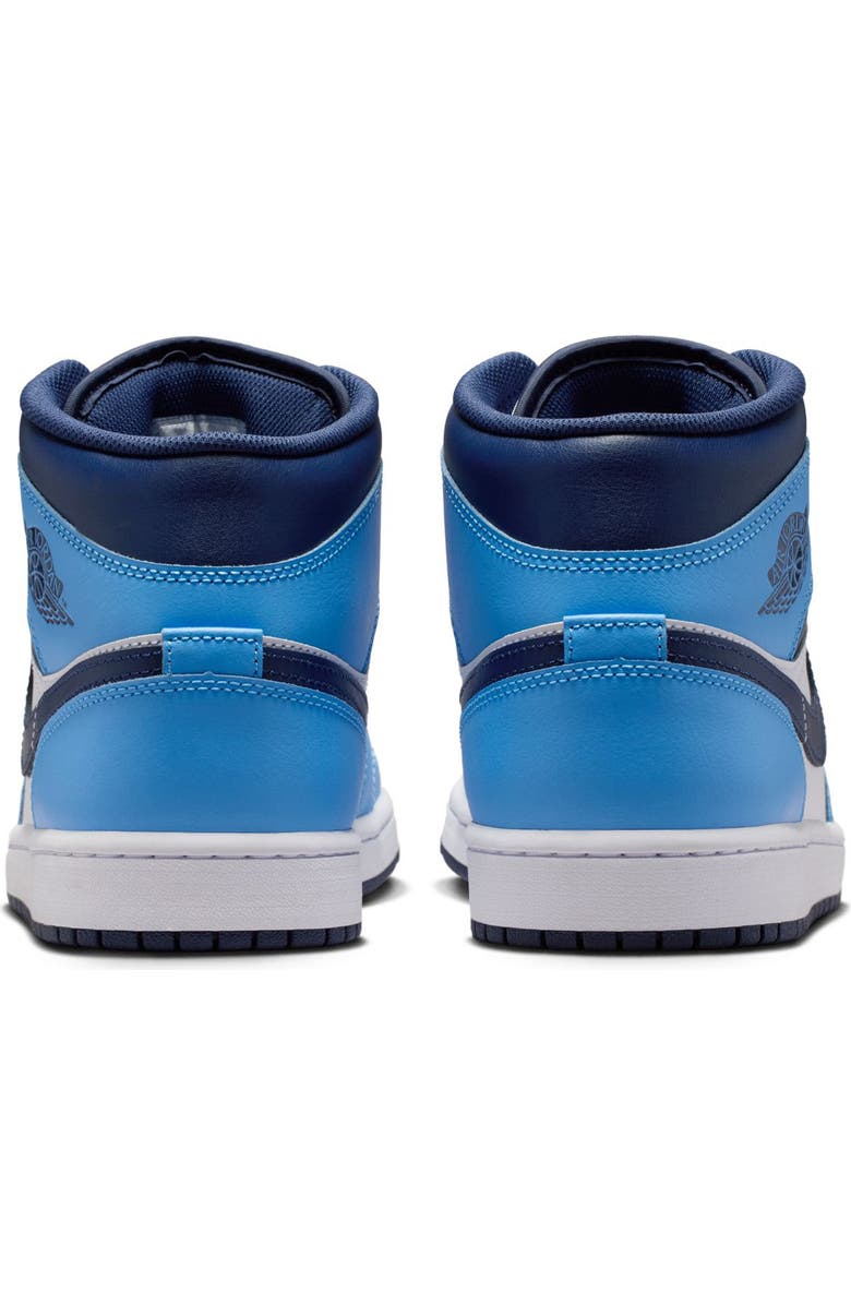 Jordan Air Jordan 1 Mid Basketball Sneaker, Alternate, color, Midnight Navy/ White