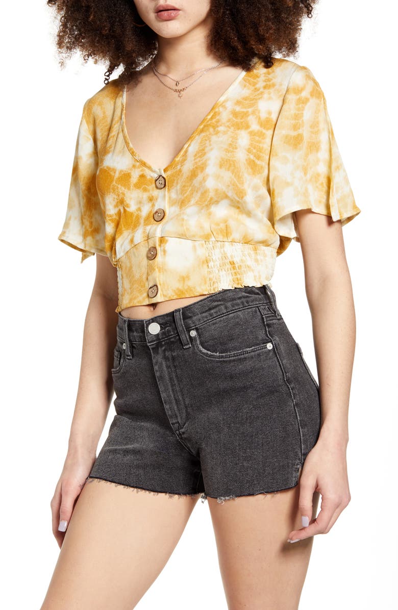Band of Gypsies Indio Crop Top | Nordstrom