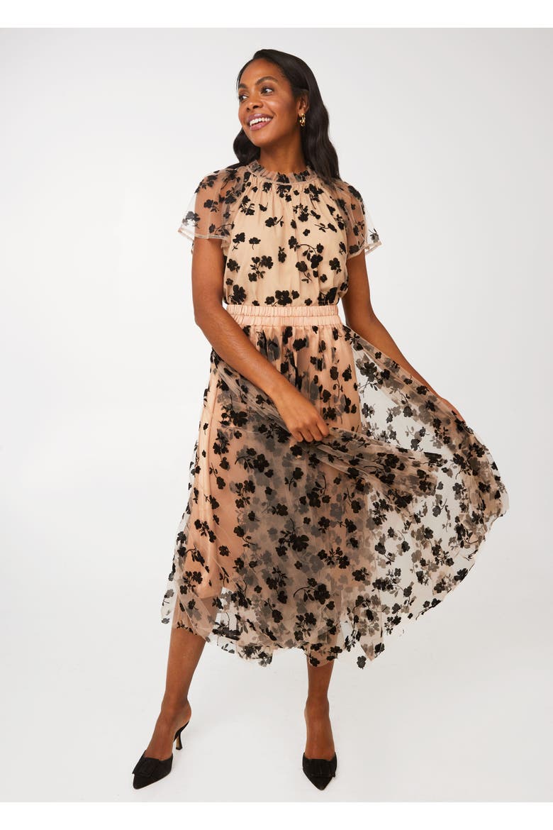 Quinn Blouse, Alternate, color, Nude Floral