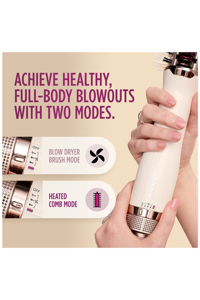 SmoothStyle Heated Comb & Blow Dryer Brush, Alternate, color, SILK