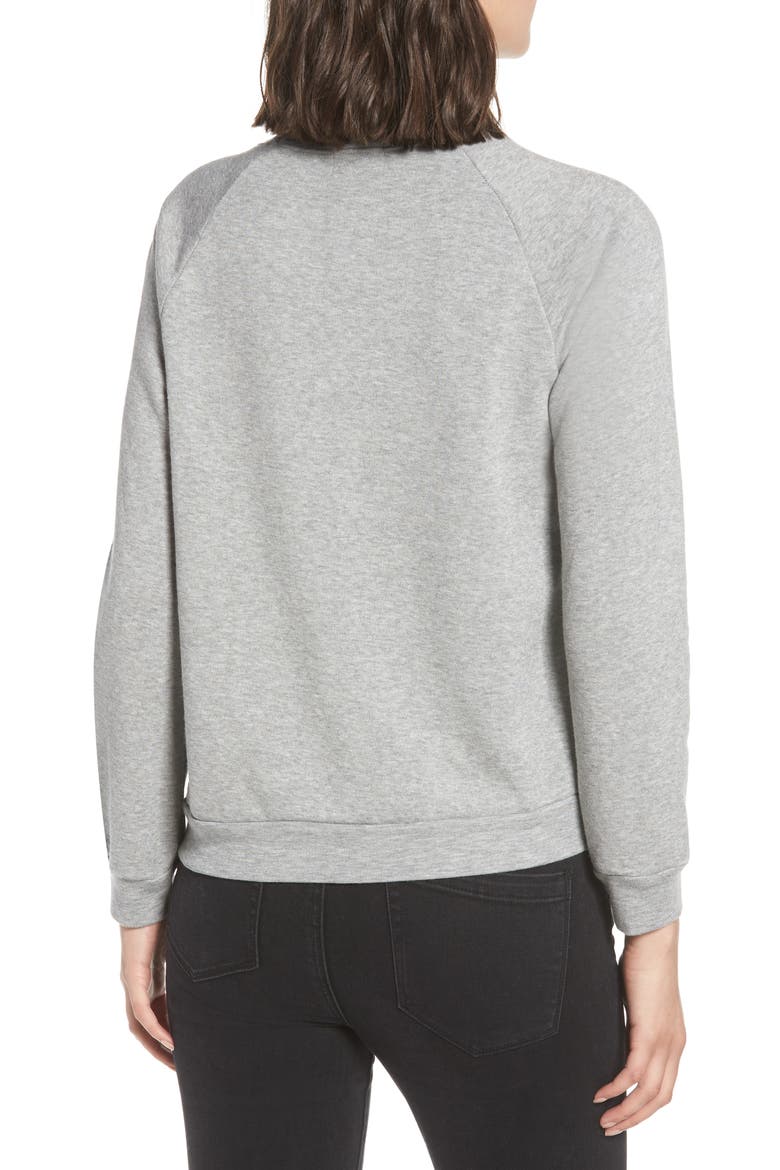 Goal Digger Sweatshirt, Alternate, color, HEATHER GREY