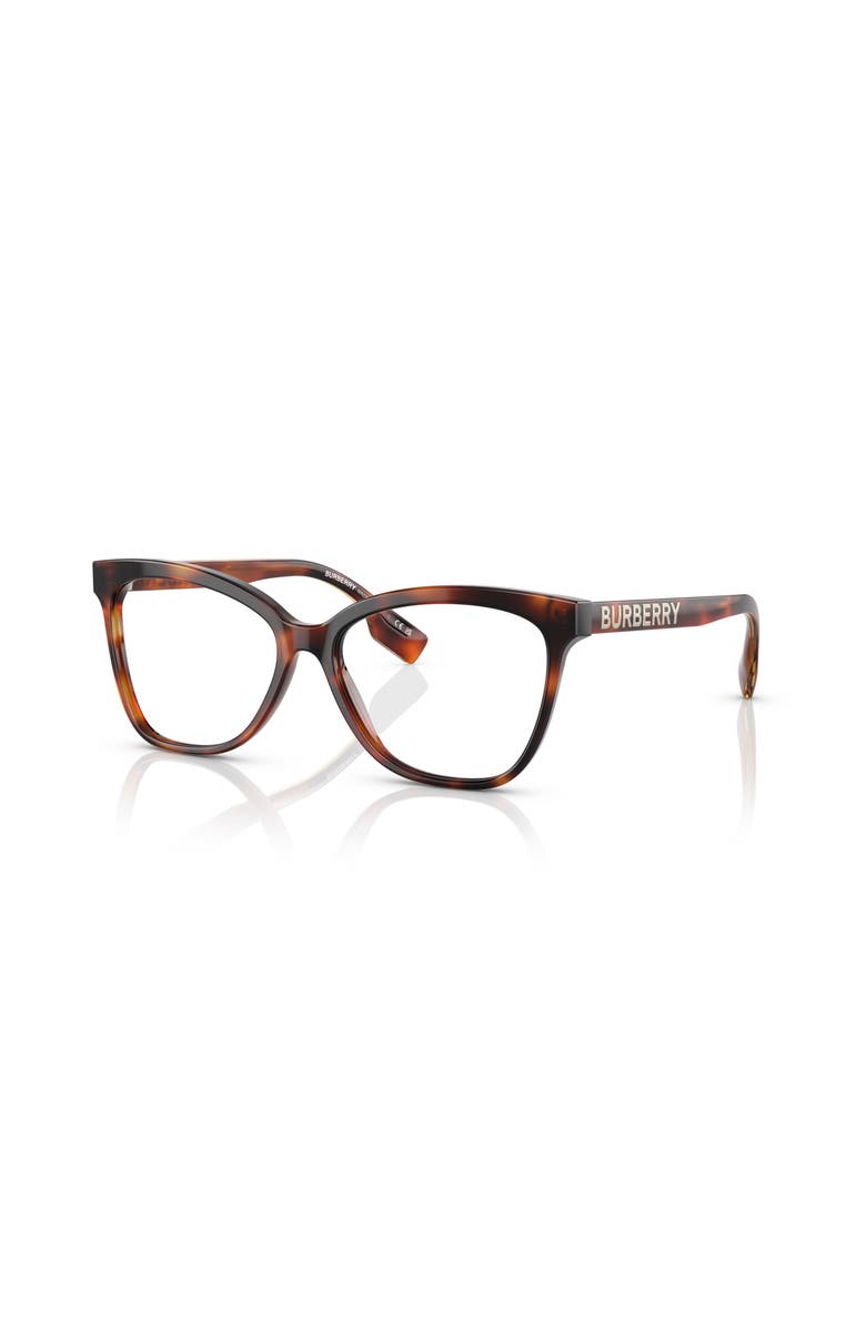 Burberry 54mm Cat Eye optical glasses, Main, color, Tortoise