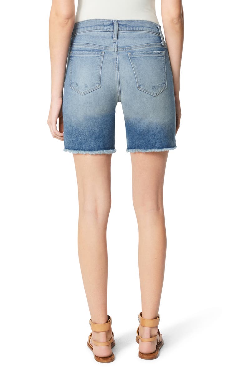 Joe's The 7-Inch Distressed Denim Bermuda Shorts, Alternate, color, 