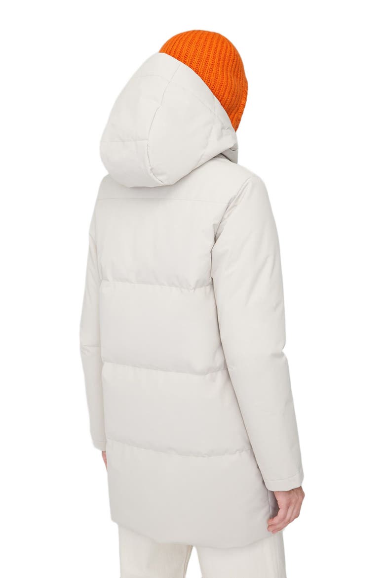 CHLOE | Hooded Down Winter Jacket, Alternate, color, Oatmeal