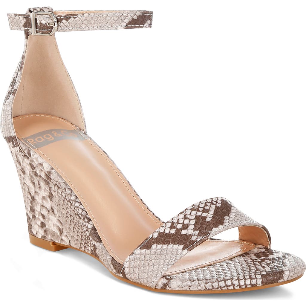Rag & Co Kodor Wedge Sandal