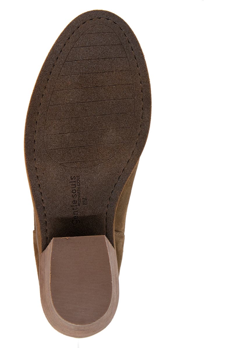 Gentle Souls Clint Western Bootie, Alternate, color, Cocoa Suede