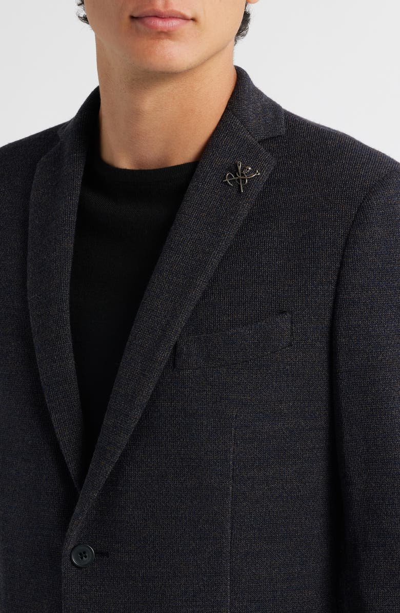 John Varvatos Star USA Varick-C Slim Fit Wool Blend Sport Coat, Alternate, color, Navy