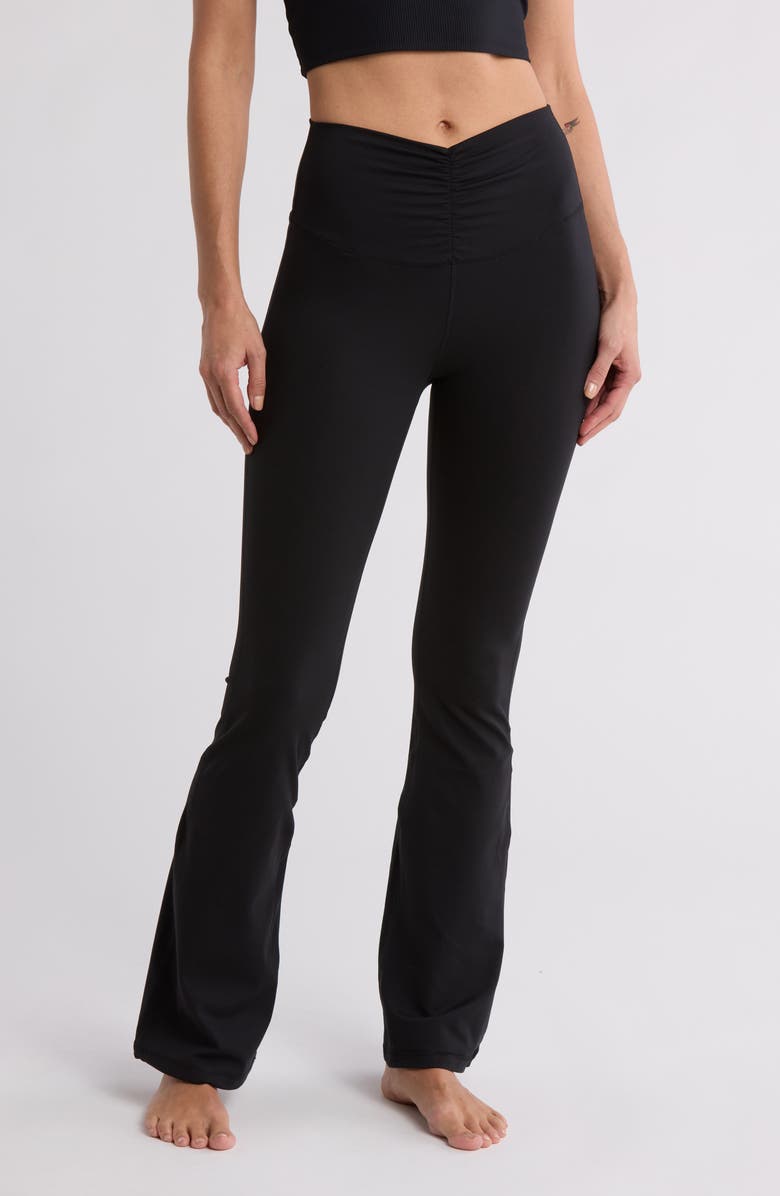 YOGALICIOUS Lux Ballerina Flare Leggings, Main, color, 