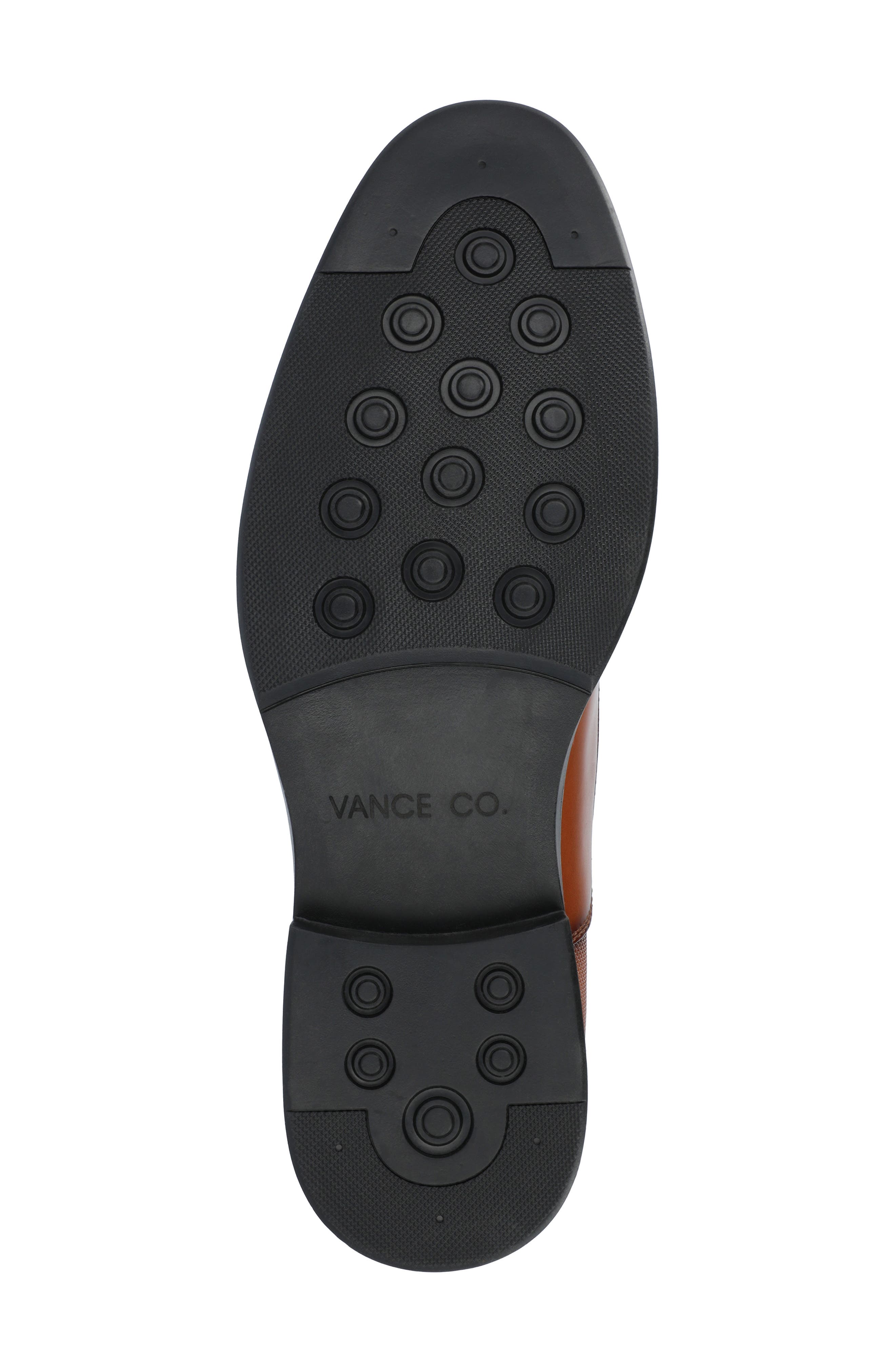 VANCE CO Vincent Vegan Leather Plain Toe Oxford, Alternate, color, 