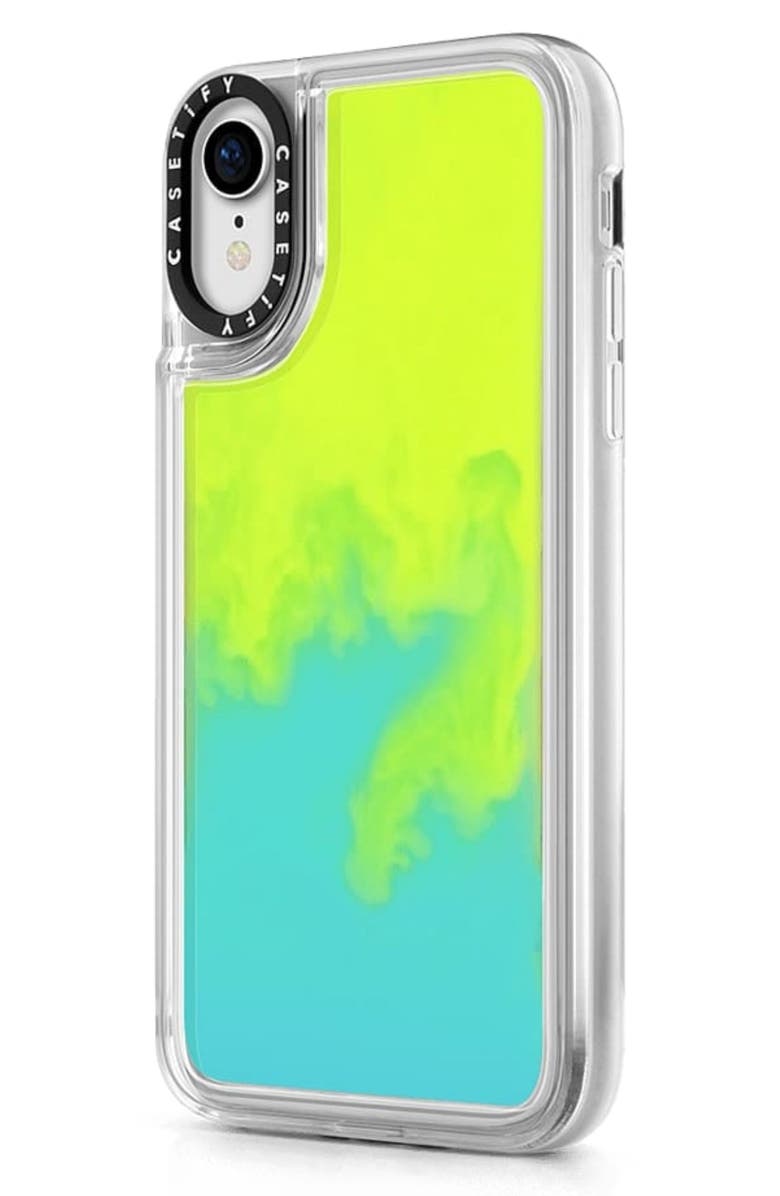 CASETiFY Neon Sand iPhone XS/XR Case, Alternate, color, 