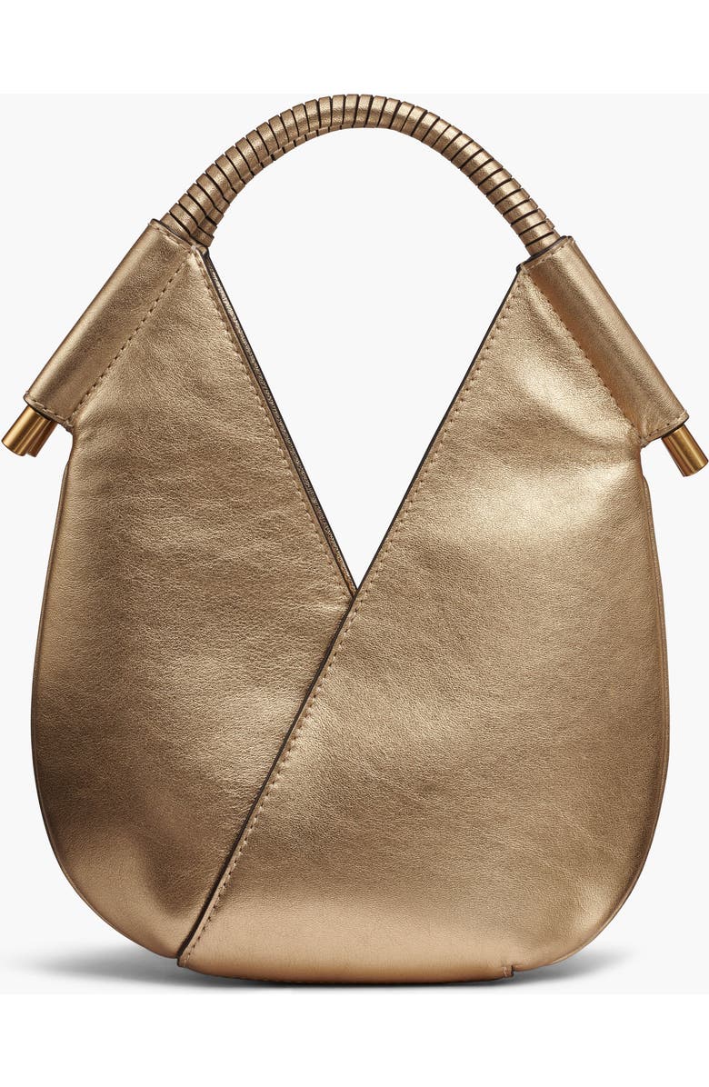 Donna Karan New York Baldwin Metallic Micro Crossbody, Alternate, color, Gold