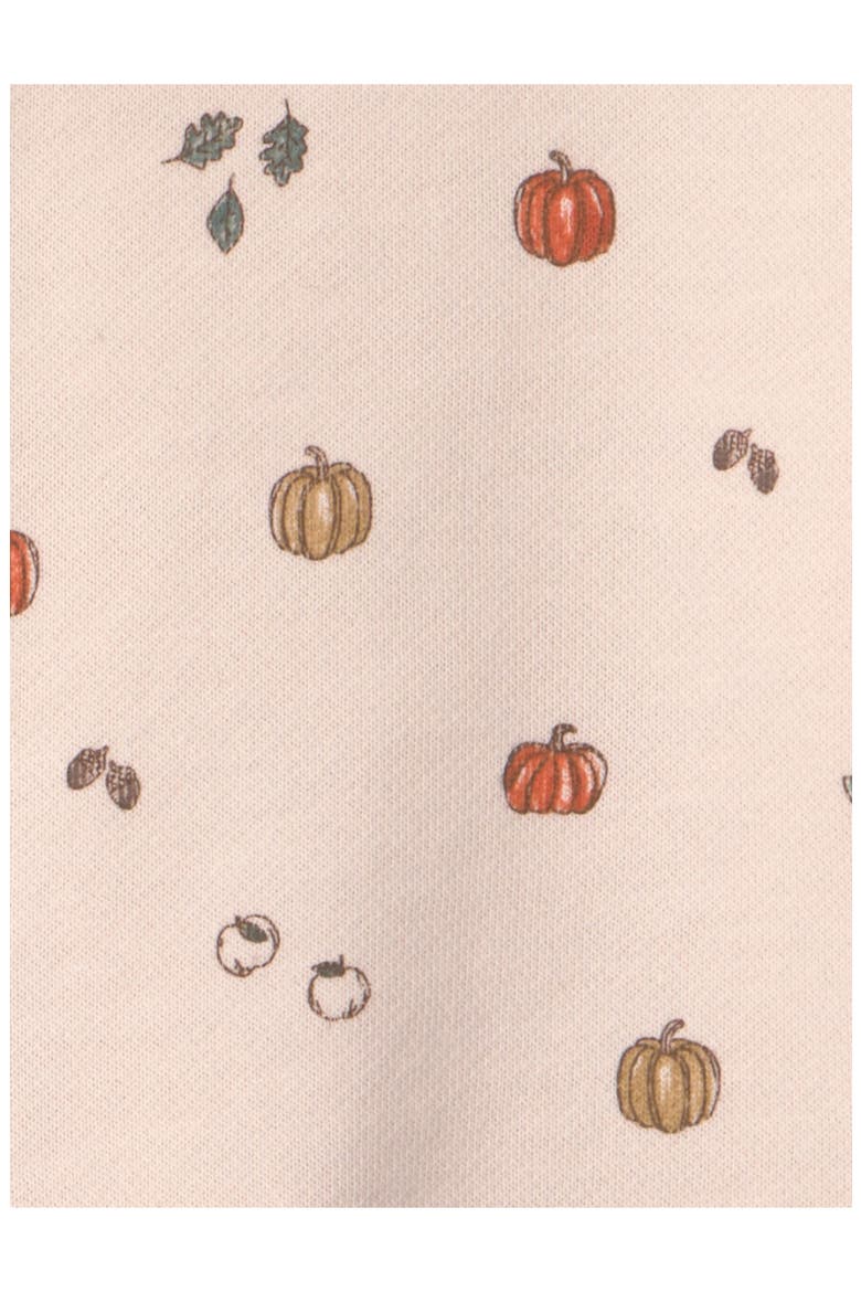 Kids' Organic Cotton Sweatshirt & Joggers Set, Alternate, color, FALL HARVEST