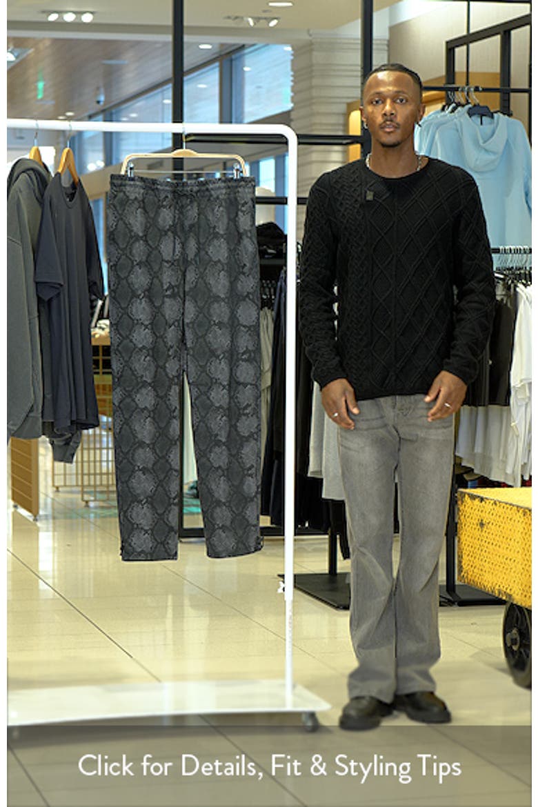 Jordan Snake Print Dri-FIT Fleece Sweatpants video