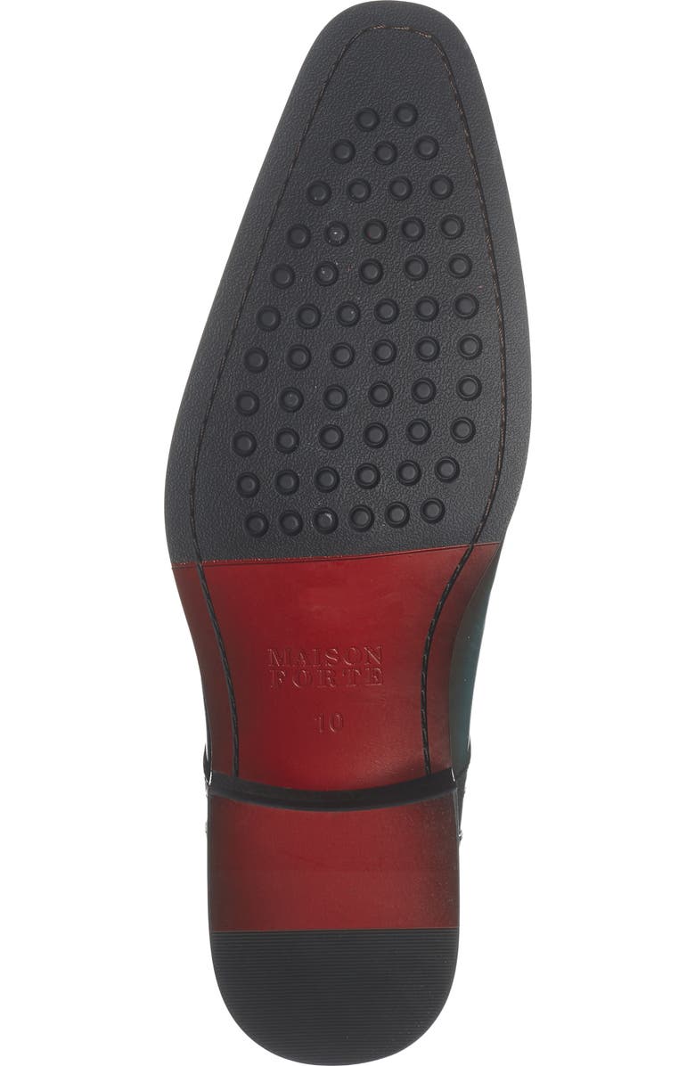 Maison Forte Iberia Ombré Cap Toe Derby, Alternate, color, Teal