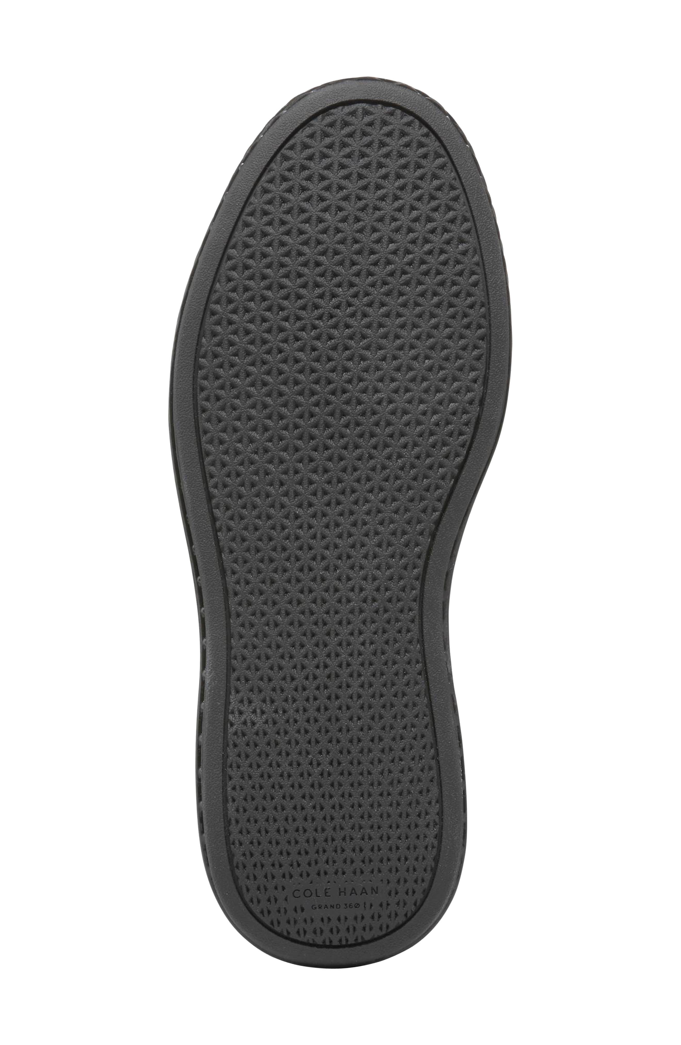 Cole Haan GrandPro Court SkyWeave Sneaker, Alternate, color, Black / Black