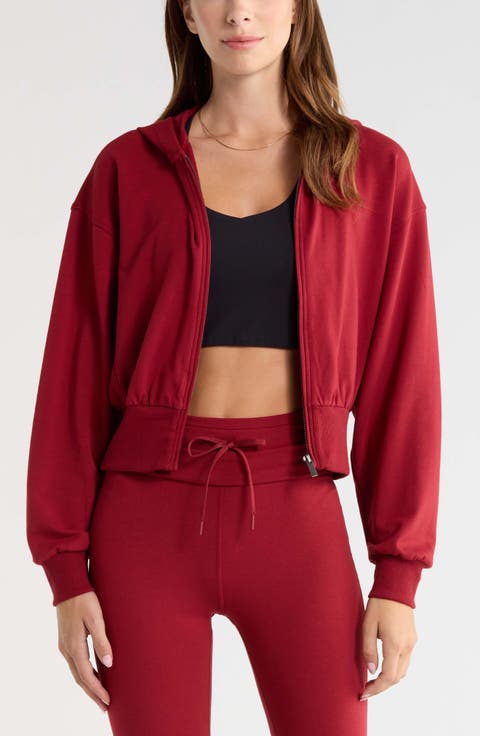 Weekend Stretch Cotton Blend French Terry Hoodie