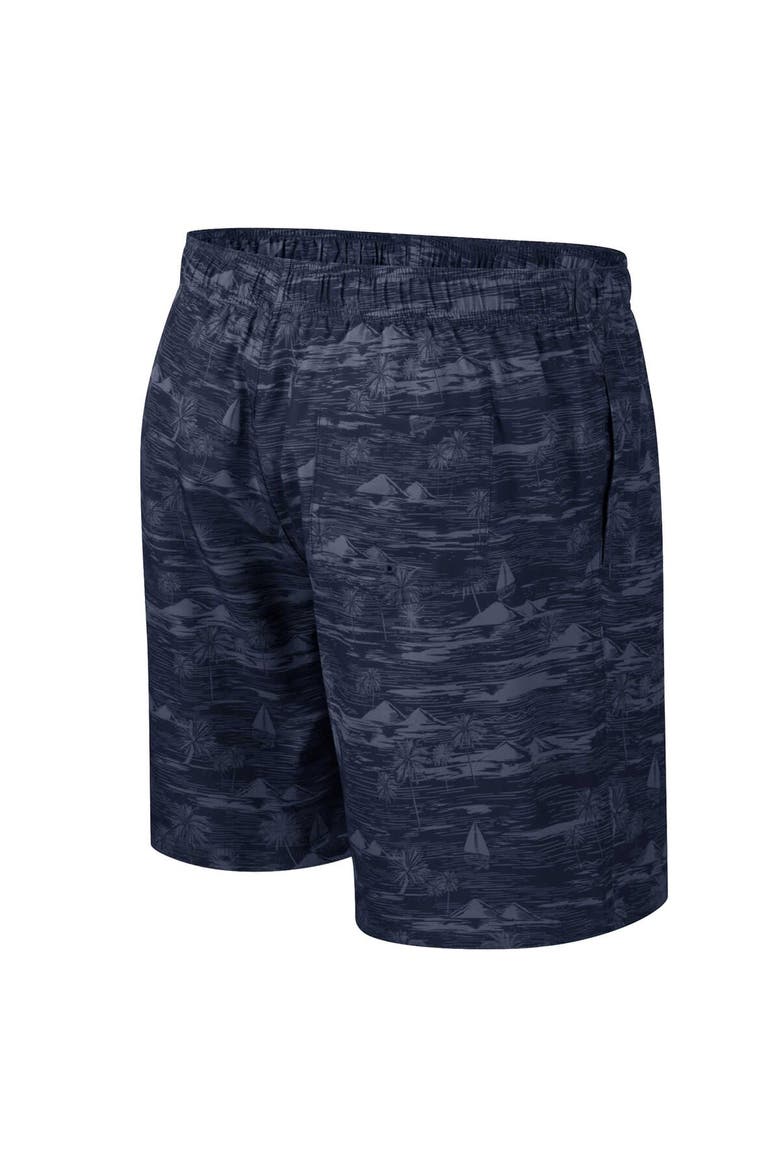 Men's Colosseum Navy Georgetown Hoyas Ozark Swim Shorts, Alternate, color, Navy